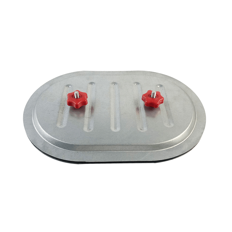 SS-CA Air Duct Galvanized Steel Oval Access Door