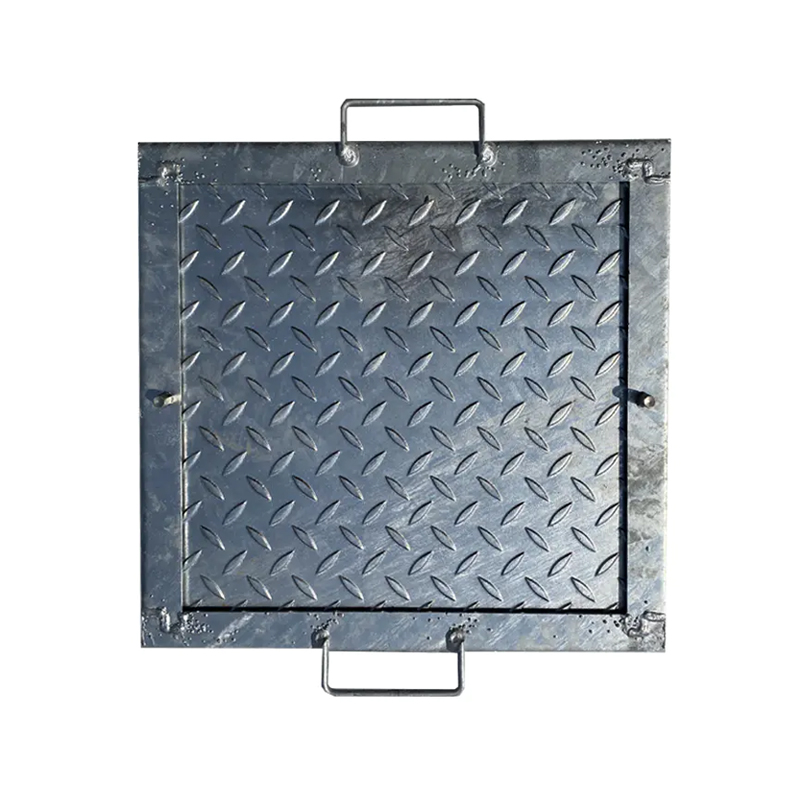 Hot Selling Standard Lockable Manhole Cover, Hinged Telecom Manhole Cover